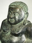 Sangkachai Fat Happy Buddha Statue 12" - Routes Gallery