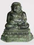 Sangkachai Fat Happy Buddha Statue 12" - Routes Gallery