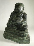 Sangkachai Fat Happy Buddha Statue 12" - Routes Gallery