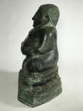 Sangkachai Fat Happy Buddha Statue 12" - Routes Gallery