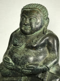 Sangkachai Fat Happy Buddha Statue 12" - Routes Gallery