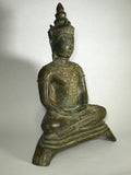 Brass Meditating Royal Ayutthaya Buddha 21" - Routes Gallery