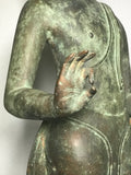 Brass Standing Teaching Buddha Statue 36" - Routes Gallery