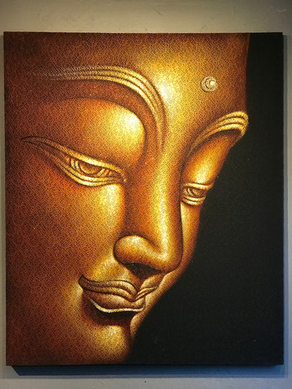 Buddha Face Painting - Routes Gallery