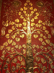 Bodhi Tree Lanna Thai Painting - Routes Gallery