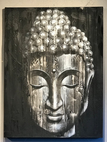Buddha Face Painting - Routes Gallery