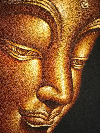 Buddha Face Painting - Routes Gallery