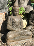 Stone Meditating Garden Buddha Statue 32" - Routes Gallery