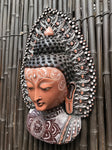 Buddha Bust Wall Hanging 13.5" - Routes Gallery