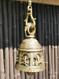 Brass Ganesh Puja Bell 33" - Routes Gallery
