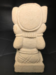 Stone Seated Ganesh Statue 4.5" - Routes Gallery