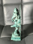 Brass Dancing Ganesh Statue 7.5" - Routes Gallery