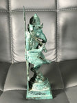 Brass Dancing Ganesh Statue 7.5" - Routes Gallery