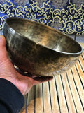 Meditation Yoga Therapy Handmade Singing Bowl 9" - Routes Gallery
