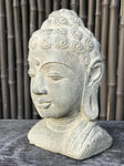 Stone Buddha Bust 8" - Routes Gallery
