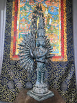 Brass Avalokiteshvara with 1000 Arms Statue 27" - Routes Gallery