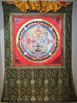 Kalachakra Mandala Thangka Painting - Routes Gallery