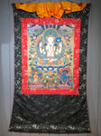 Chenrezig Thangka, Buddha of Compassion - Routes Gallery