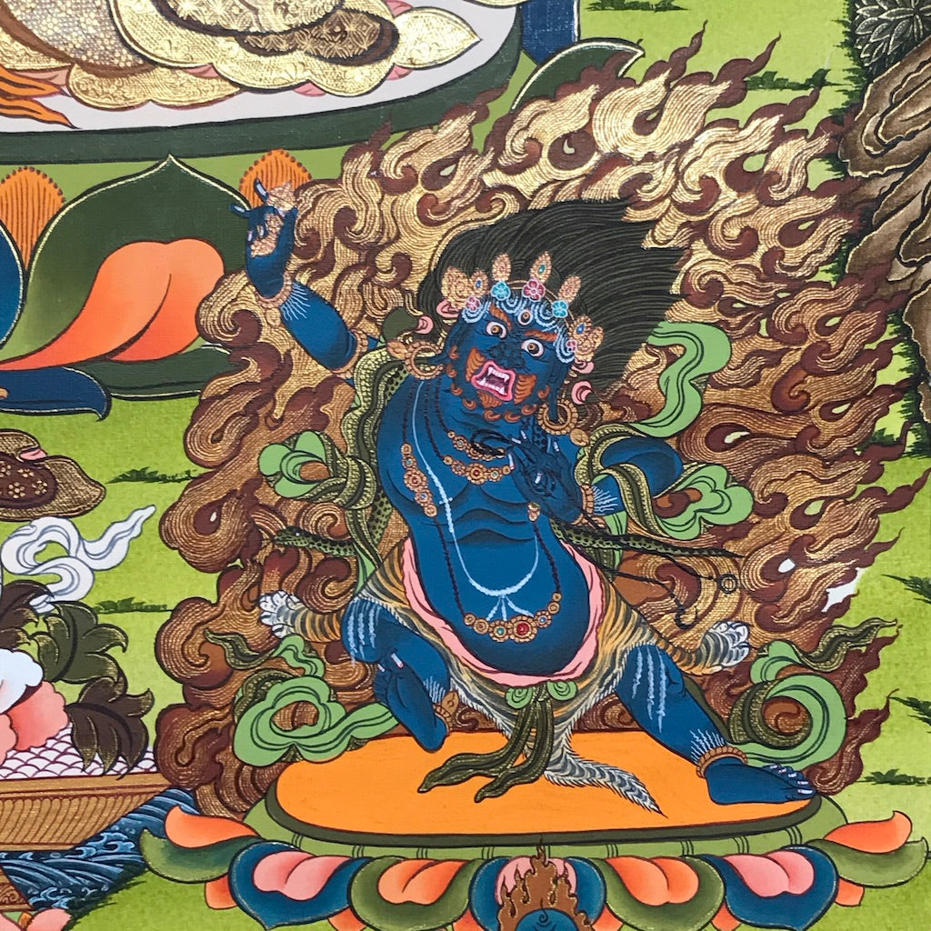 Chenrezig Thangka, Buddha of Compassion - Routes Gallery
