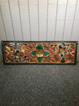 Wood Lotus Relief Panel - Routes Gallery