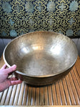 Large Sound Therapy Handmade Singing Bowl 18" - Routes Gallery