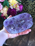 Amethyst Quartz Crystal Cluster 8.5" - Routes Gallery