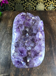 Amethyst Quartz Crystal Cluster 8.5" - Routes Gallery