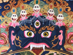 Wheel of Life Thangka Painting - Routes Gallery