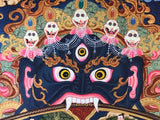 Wheel of Life Thangka Painting - Routes Gallery