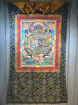 Wheel of Life Thangka Painting - Routes Gallery