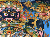 Wheel of Life Thangka Painting - Routes Gallery