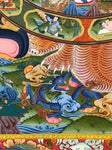 Wheel of Life Thangka Painting - Routes Gallery