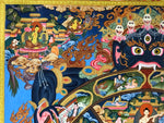 Wheel of Life Thangka Painting - Routes Gallery