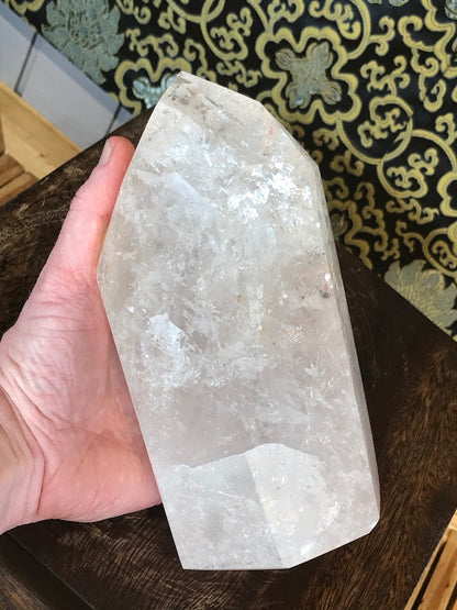 Crystal Quartz Obelisk Tower Point 5.75 lbs - Routes Gallery