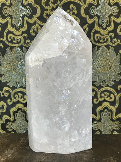 Crystal Quartz Obelisk Tower Point 5.75 lbs - Routes Gallery