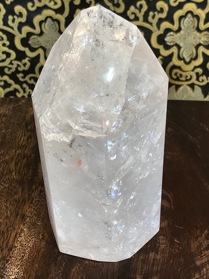 Crystal Quartz Obelisk Tower Point 5.75 lbs - Routes Gallery