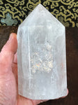 Crystal Quartz Obelisk Tower Point 2.55 lbs - Routes Gallery