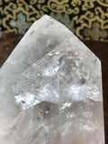 Crystal Quartz Obelisk Tower Point 3.95 lbs - Routes Gallery