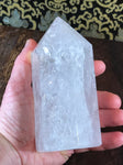 Crystal Quartz Obelisk Tower Point 2.55 lbs - Routes Gallery