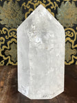Crystal Quartz Obelisk Tower Point 2.55 lbs - Routes Gallery