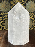 Crystal Quartz Obelisk Tower Point 2.55 lbs - Routes Gallery