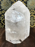 Crystal Quartz Obelisk Tower Point 3.95 lbs - Routes Gallery