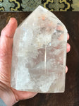 Crystal Quartz Obelisk Tower Point 3.95 lbs - Routes Gallery