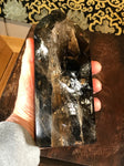 Crystal Deep Smoky Quartz Obelisk Tower Point 4.85 lbs - Routes Gallery