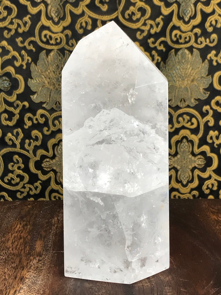 Crystal Quartz Obelisk Tower Point 4.9 lbs - Routes Gallery