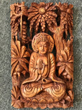Wood Vitarka Buddha Wallhanging - Routes Gallery