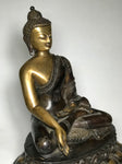 Brass Varada Mudra Buddha Statue 14" - Routes Gallery