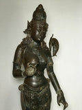 Dewi Sri / Shri Devi Goddess Statue 36" - Routes Gallery