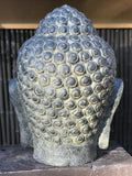 Buddha Head Garden Statue 22" - Routes Gallery