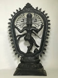 Brass Dancing Shiva Nataraja Statue 36" - Routes Gallery